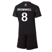 Fotballdrakt Barn Burnley Josh Brownhill #8 Bortedraktsett 2024-25 Kortermet (+ Korte bukser)